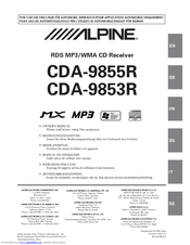  Alpine Cda-9855r -  2