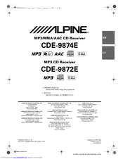 Alpine Cde-9827rm  -  10