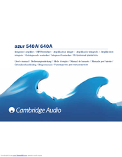 Cambridge Audio Azur 640a  -  9