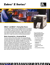 Zebra ZM600 Manuals