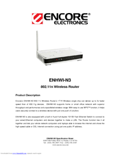 Encore Router Support