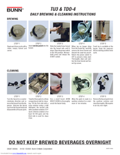 Bunn TB3Q Manuals