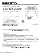 Food dehydrator 