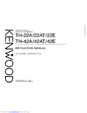 Kenwood Th 22at   -  3