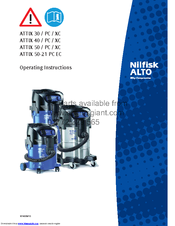 Nilfisk Alto ATTIX 50 21 PC EC Manuals