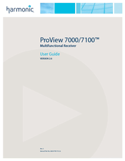 Harmonic proview 7100   