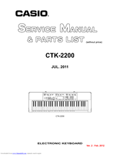 Casio Ctk-2200  -  6