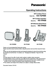 Panasonic kx tpa60 