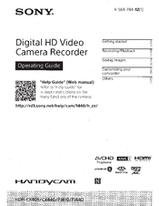 Sony Hdr Cx405  img-1