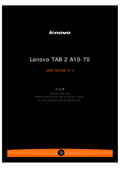 Lenovo Tab 2 A10-70    -  11