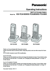 Panasonic Kx-tca185  -  3