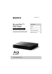 Sony Bdp S6500  -  2