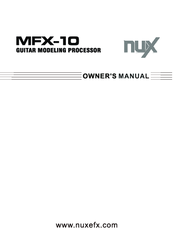 Nux Mfx 10    -  11