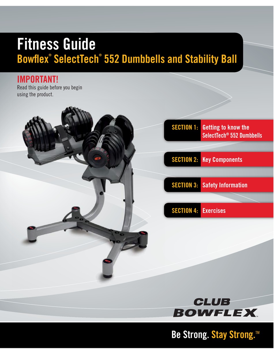 Bowflex Selecttech Workout Routine Pdf EOUA Blog