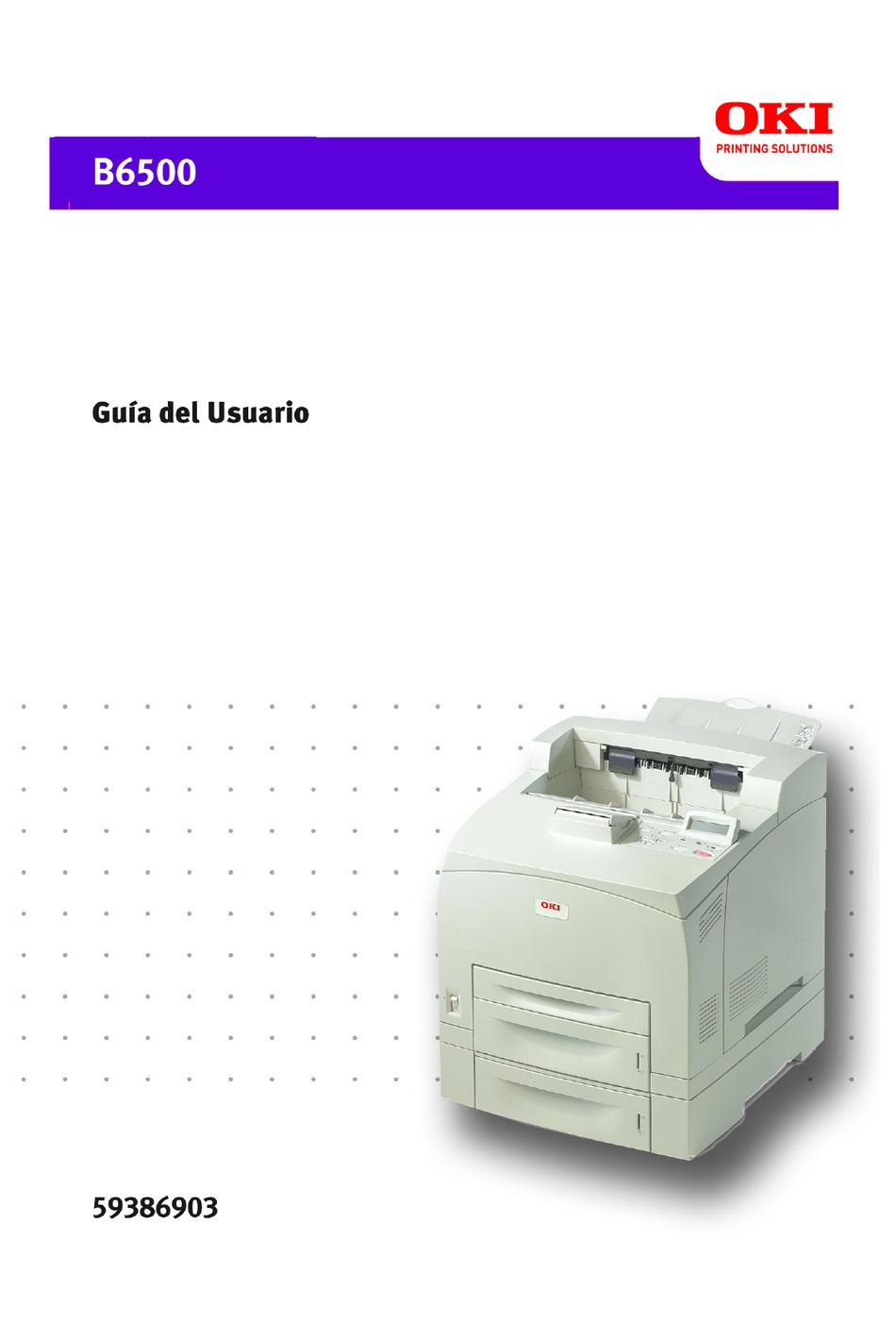 OKI B6500 GUÍA DEL USUARIO Pdf Download ManualsLib