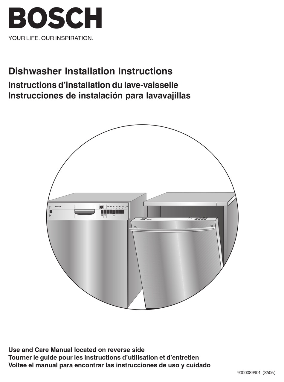 Bosch Integrated Dishwasher Installation Bosch Smv Itx E Series