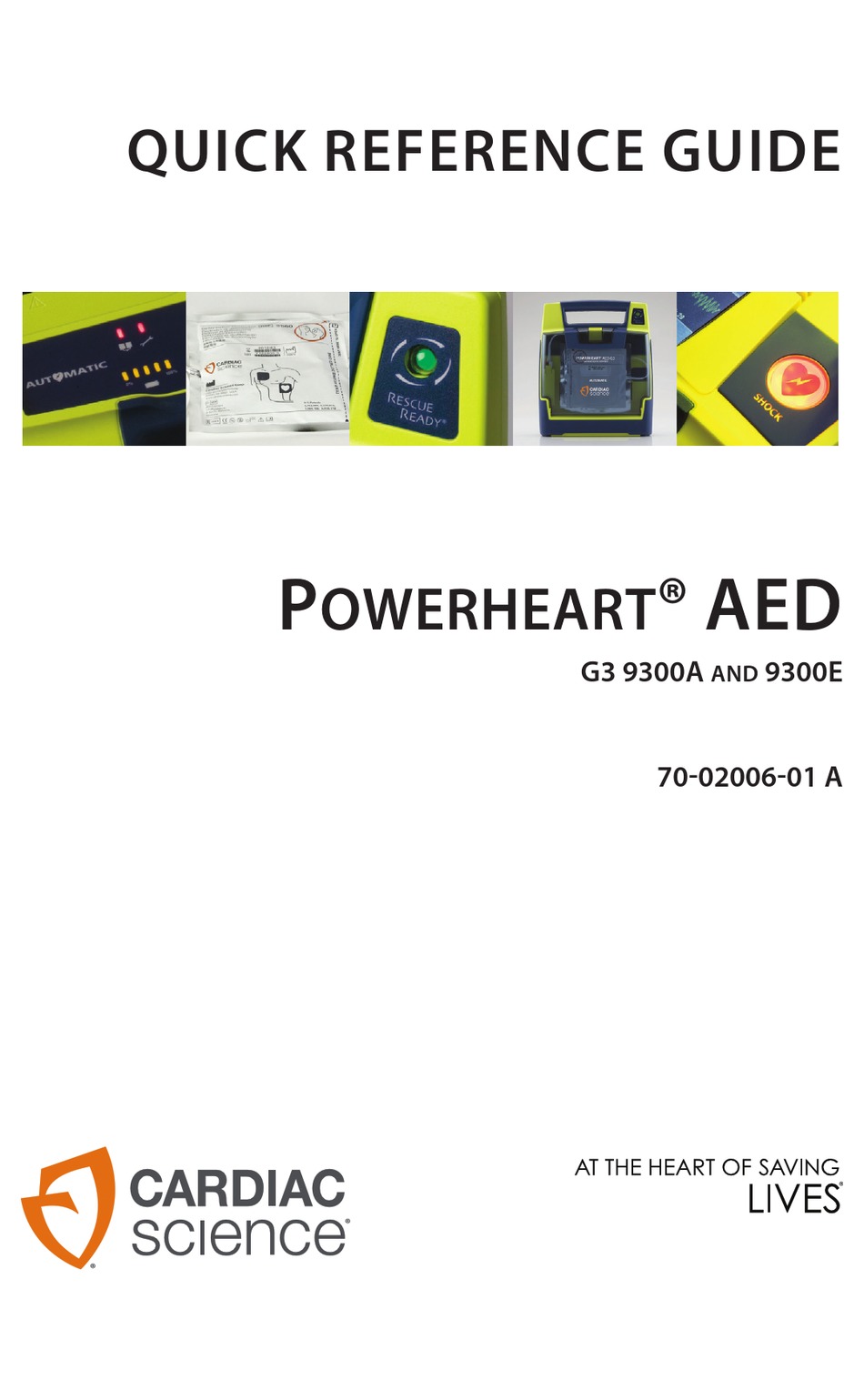 Cardiac Science Powerheart Aed G A Quick Reference Manual Pdf