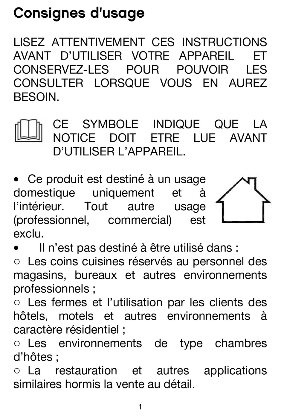 Boulanger Eamu Easy Tech Pro Instructions For Use Manual Pdf