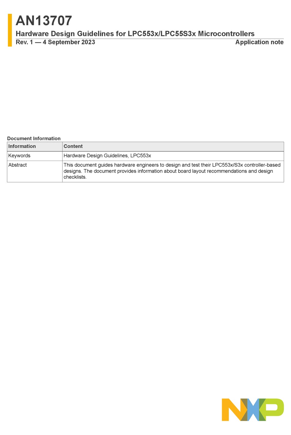 NXP SEMICONDUCTORS LPC553 SERIES HARDWARE DESIGN MANUALLINES Pdf