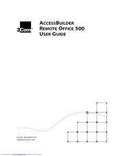 3Com AccessBuilder 500 User Manual