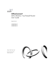 3Com 3CRWDR100A-72 - OfficeConnect ADSL Wireless 11g Firewall Router User Manual