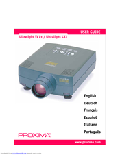 Proxima Ultralight LX1 User Manual