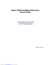 Acer Aspire 3620 Service Manual