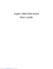 Acer Aspire 5000 Series User Manual