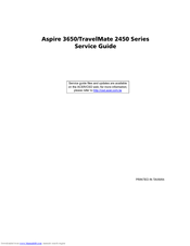 Acer Aspire 3650 Service Manual