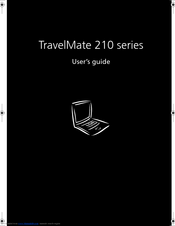 Acer TravelMate 210 series User Manual