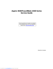 Acer Aspire 3640 Service Manual