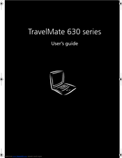 Acer TravelMate 634 User Manual