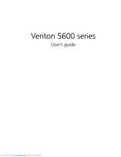Acer Veriton 5600 series User Manual