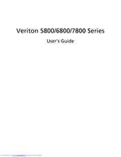 Acer Veriton 7800 Series User Manual