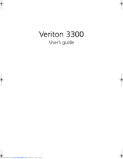 Acer Veriton 3300 User Manual