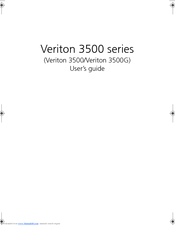 Acer Veriton 3500G User Manual