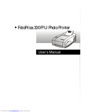 Acer FotoPrisa 300U User Manual