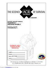ACR Electronics ResQMate Y1-03-0240A Product Support Manual