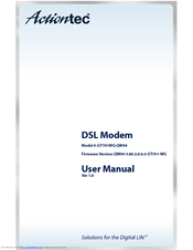 ActionTec DSL Modem GT701WG-QW04 User Manual