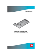 ADC Campus-REX RS Interface Card User Manual