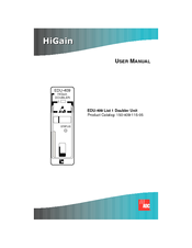 ADC HiGain EDU-409 List 1 User Manual
