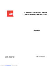 ADC CUDA 3 Administration Manual