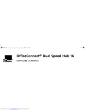 3Com OfficeConnect Dual Speed Hub 16 User Manual