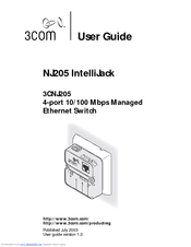 3Com 3CNJ205 User Manual