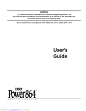 DSC PC5020 User Manual