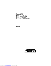 ADTRAN Express L768 Owner's Manual
