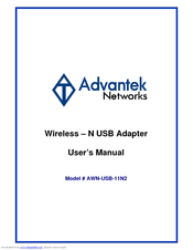 Advantek Networks AWN-USB-11N2 User Manual