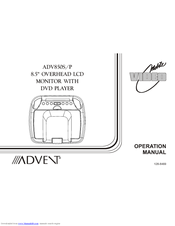 Advent ADV850S Operation Manual