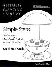 AeroGarden Mini 300291 Quick Start Manual