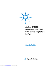 Agilent Technologies G1978B Setup Manual